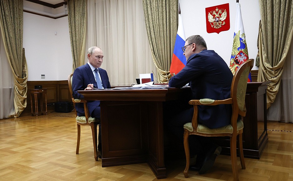 Встреча с губернатором Челябинской области Алексеем Текслером.