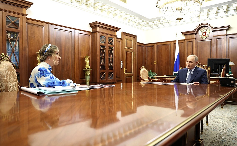 Встреча с Уполномоченным по правам ребёнка Марией Львовой-Беловой.
