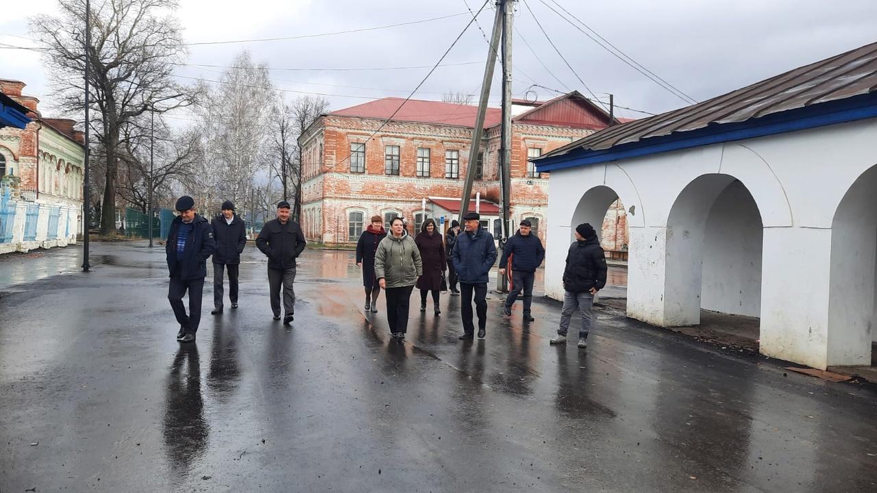 Провели предварительную приемку выполненных работ.