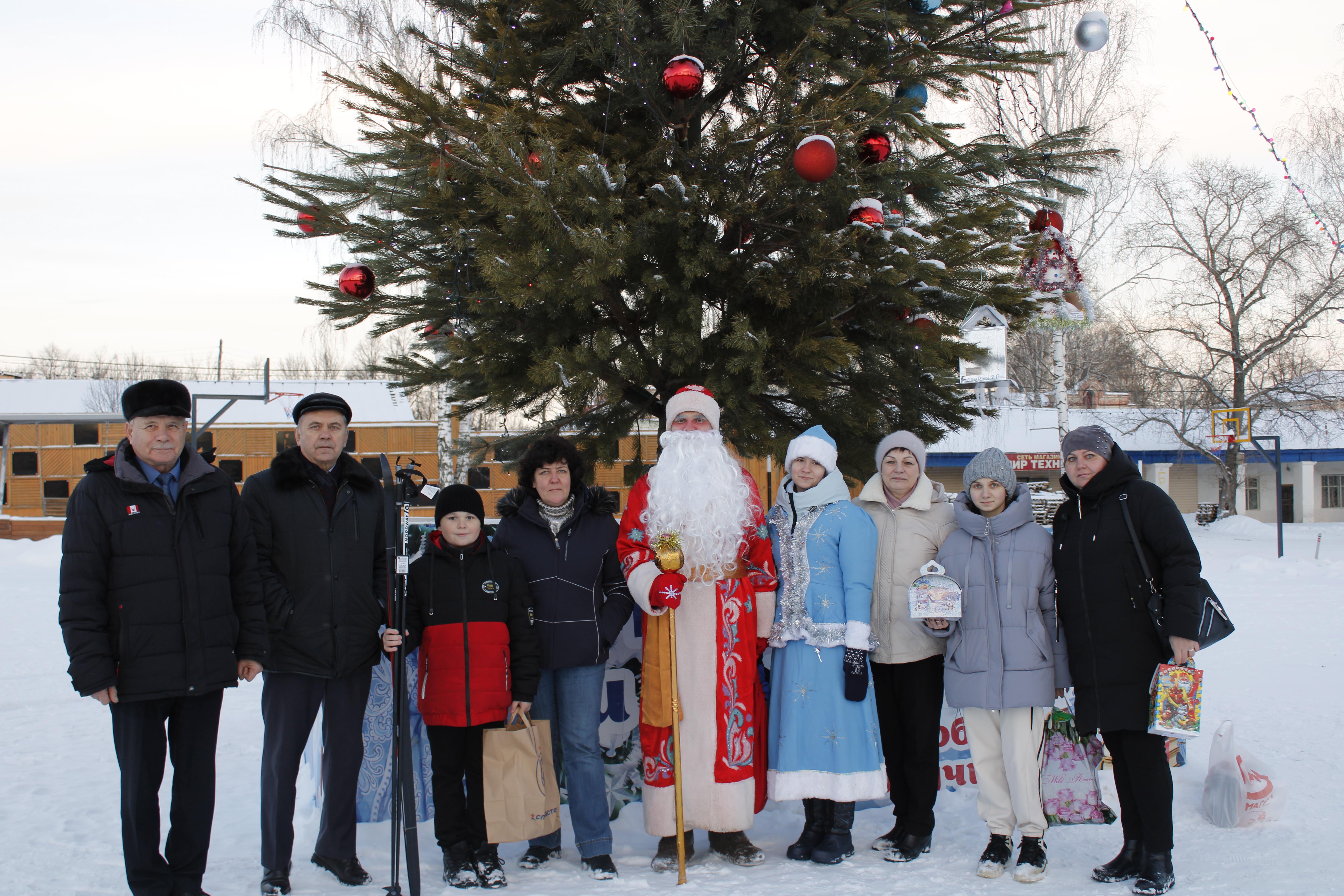 Куратор Карсунского района исполнила новогоднюю мечту.