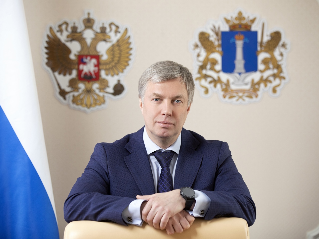 В 2015 году официальная. Русских губернатор Ульяновской области. Портрет русских губернатор Ульяновской области.