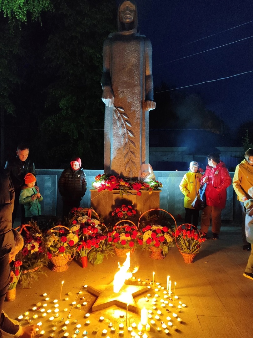 Молодёжная акция &quot;Зажги свечу&quot;.