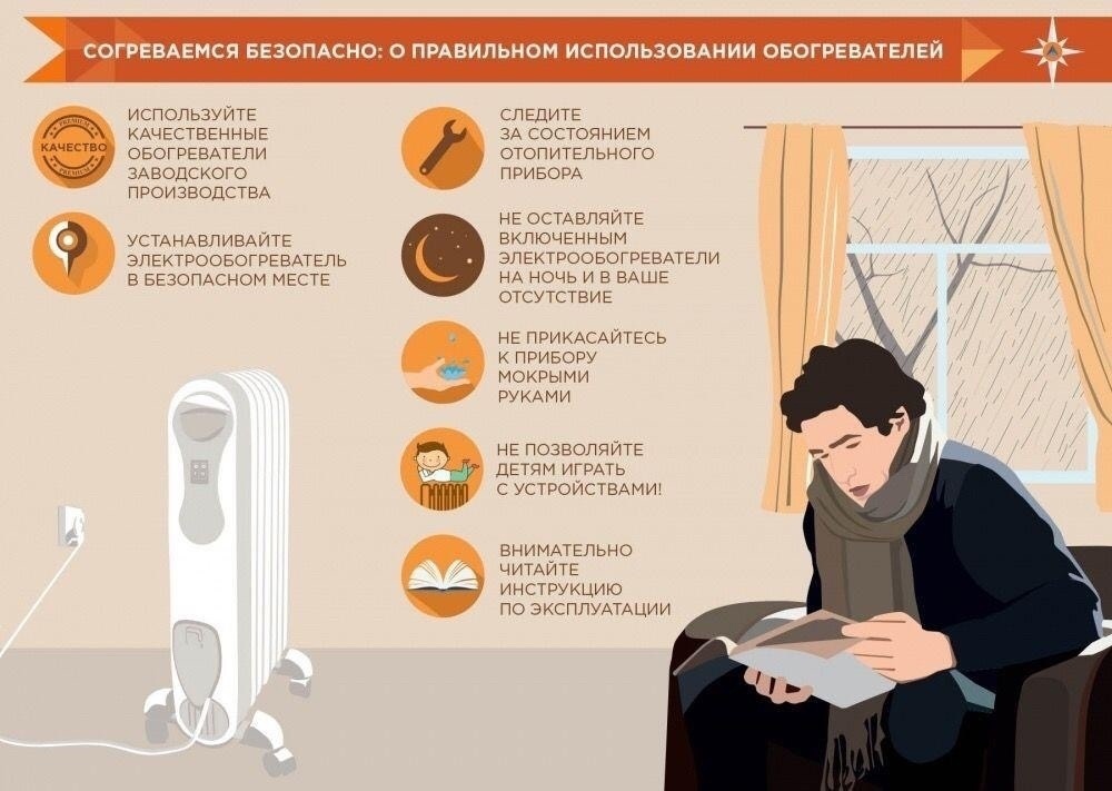 С наступлением холодной погоды возрастает количество пожаров в жилых домах..