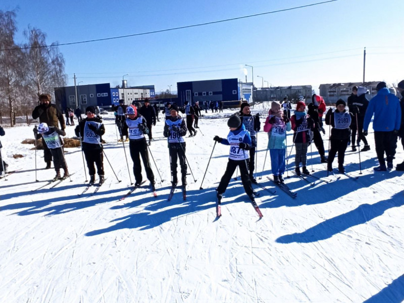 На базе Карсунского ФОЦ прошли 33 районные соревнования по лыжному спорту!!!.