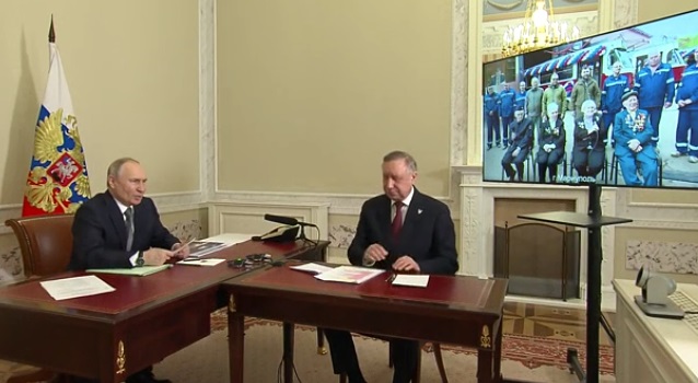 Запуск трамвайного движения в Мариуполе. Запуск трамвайного движения в Мариуполе.