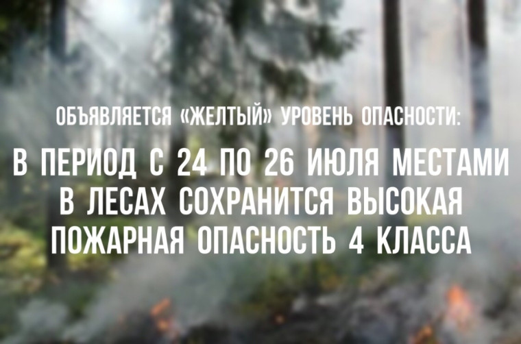Объявляется «желтый» уровень опасности. Объявляется «желтый» уровень опасности.
